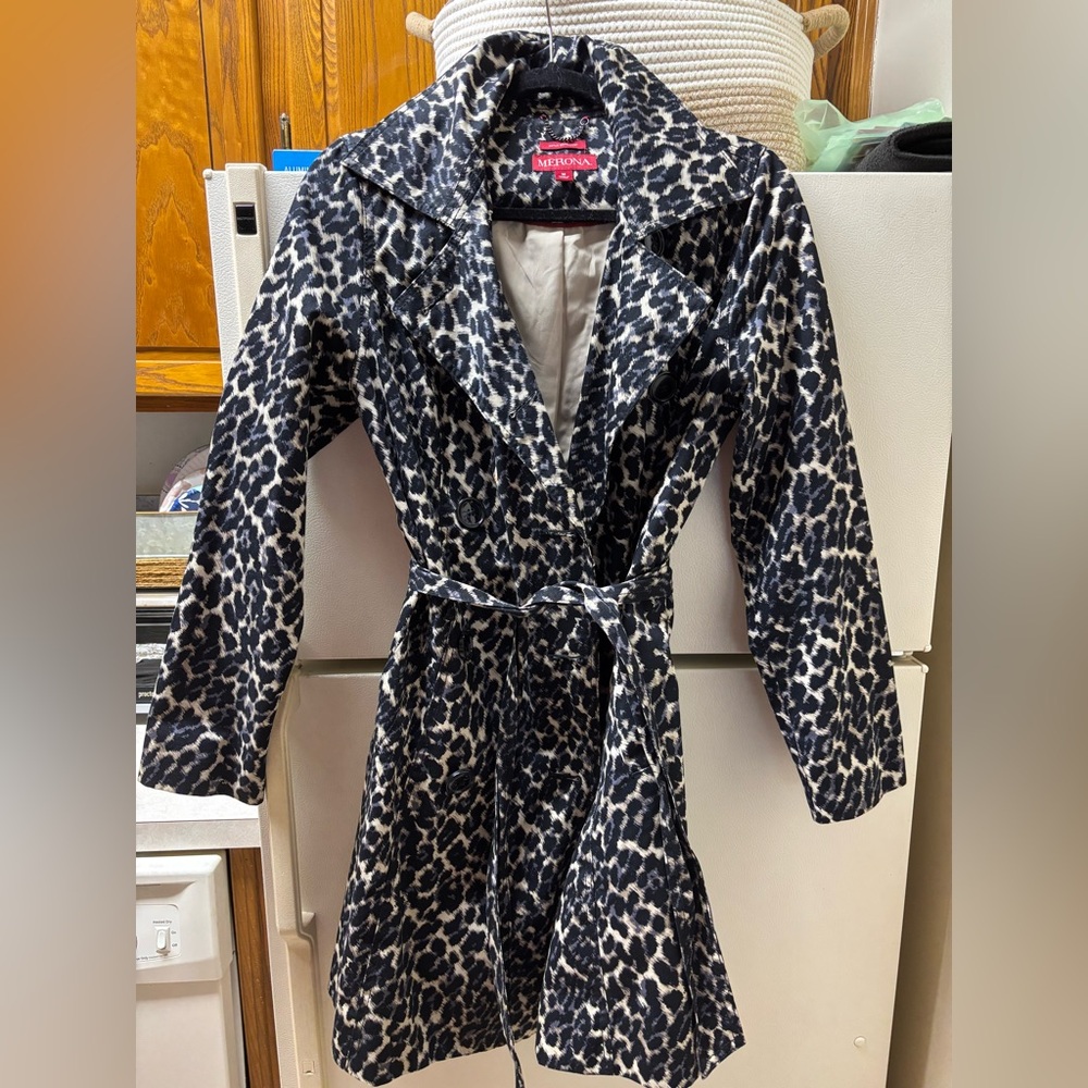 Merona Animal Print Coat